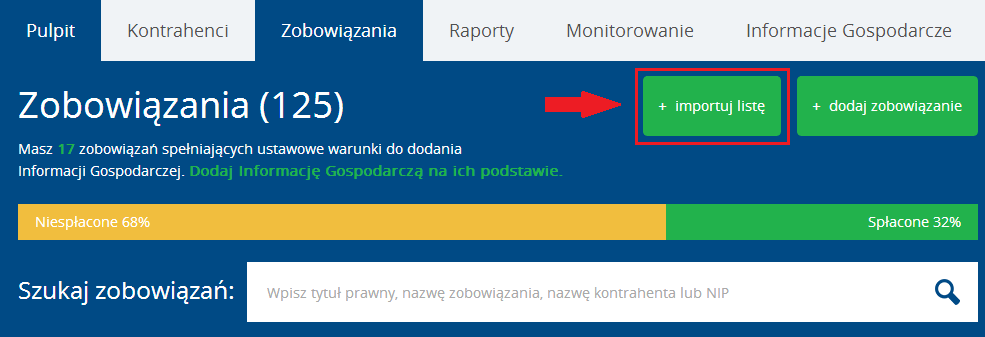 Instrukcja Użytkownika System BIG.