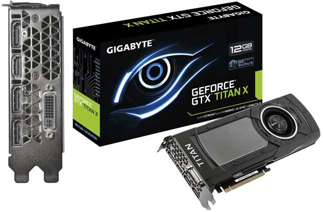 Wiodąca karta GeForce Titan X GeForce GTX Titan X obsługuje 4K.