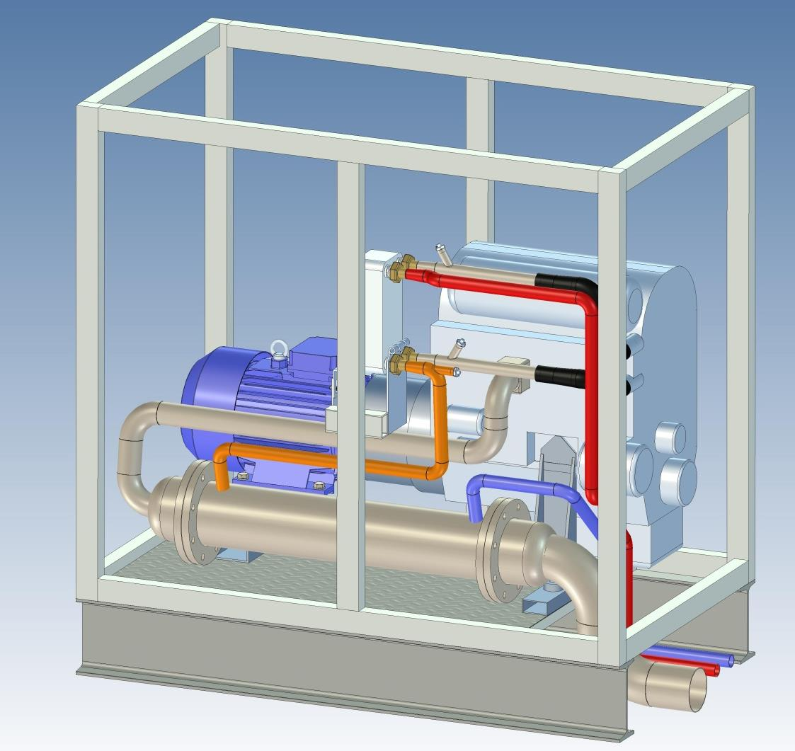 Rozwiązania techniczne SILNIK Andoria typu ADCR PRĄDNICA Celma Indukta UKŁADY POMOCNICZE Infracorr STEROWANIE Infracorr