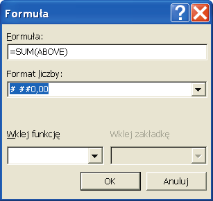 ABC komputera Word to, co prawda, nie Excel, ale potrafi wykonać elementarne obliczenia w komórkach tabeli.