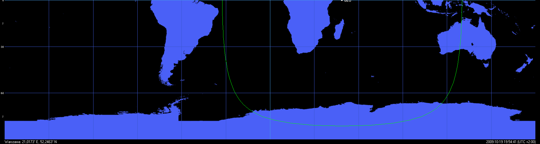 Orbita GEO (w szczególności geostacjonarna) jest bardzo popularna w zastosowaniach profesjonalnych/komercyjnych. Charakteryzuje się pełną synchronizacją obrotu satelity wraz z obrotem Ziemi.