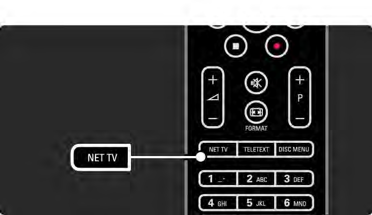 2.8.4 Przeglądanie serwisu Net TV 1/6 Aby przeglądać zawartość serwisu Net TV, zamknij instrukcję obsługi i naciśnij przycisk Net TV na pilocie zdalnego sterowania lub wybierz opcję Przeglądaj Net TV