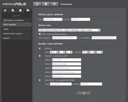 KONFIGURACJA SYSTEMU Informacje o produkcie 1. Z menu Setup wybierz kartę <System ( )>. 2. Kliknij opcję <Informacje o produkcie>. 3.