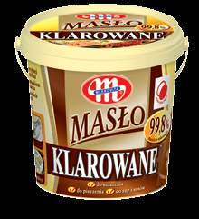 Masło Klarowane Rendered Butter / Топленое сливочное масло Masło Klarowane 1 kg Rendered Butter 1 kg Топленое сливочное масло 1 кг 5900512230153 5900512330051 Masło Klarowane 500 g Rendered Butter