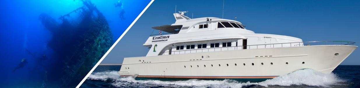 M/Y Excellence safari nurkowe Szczegółowe informacje o naszej flocie na www.safari-nurkowe.pl Trasa safari» Termin wyjazdu» Cena wyjazdu» Północ i Cieśnina Tiran 16 marzec 23 marzec 2017 (8 dni) 5.