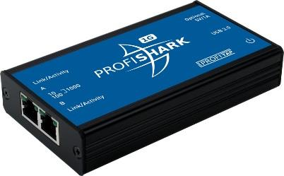 ProfiShark TAP dla diagnostyki przemysłowych sieci Ethernet ProfiShark - przeźroczysty, sumujący TAP dla sieci Ethernet TAP pozwala tylko na nasłuchiwanie, mapowany jest w komputerze jako karta