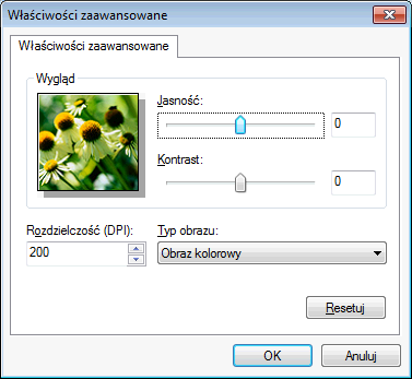 Skanowanie e Naciśnij i przytrzymaj wciśnięty lewy przycisk myszy, a następnie przeciągnij kursor nad obszar, który ma być zeskanowany.