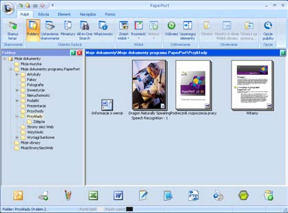 Skanowanie Nuance PaperPort 12SE do urządzeń Brother to program do zarządzania dokumentami. Program PaperPort 12SE umożliwia wyświetlanie zeskanowanych dokumentów.