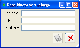 Więcej informacji na temat Menadżer Kluczy można znaleźć w instrukcji związanej z tą aplikacją. 7.2.