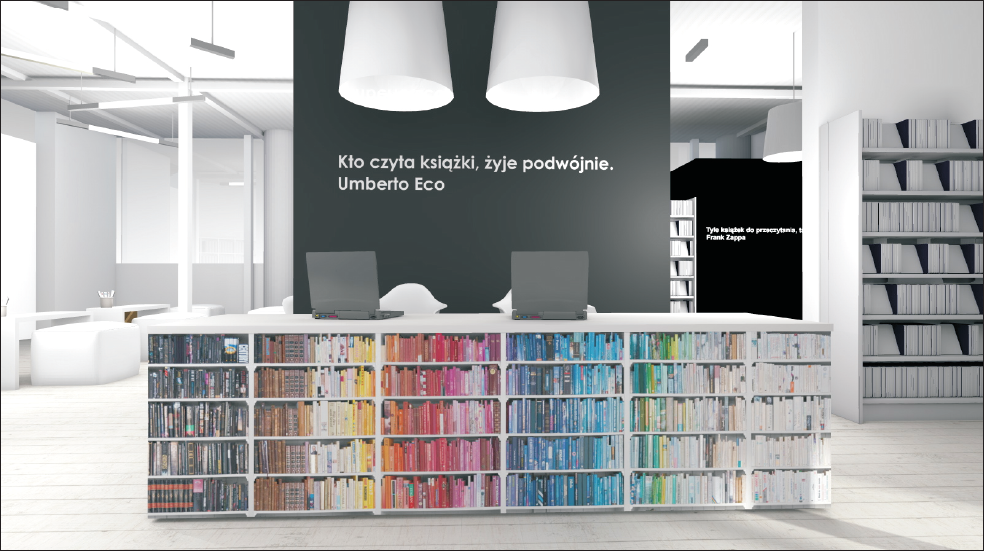 W Biblioforum czytelnicy wypożyczą książki, audiobooki i czytniki e-booków. W specjalnym pokoju gier udostępniane będą gry planszowe oraz konsola PlayStation.