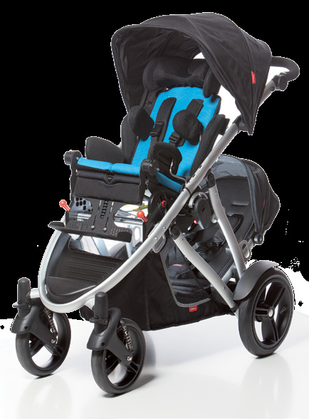 Ocean Calypso Mango Przodem lub tyłem Wózek - nowoczesny designe Dziecko może jeździć przodem lub tyłem do otoczenia.