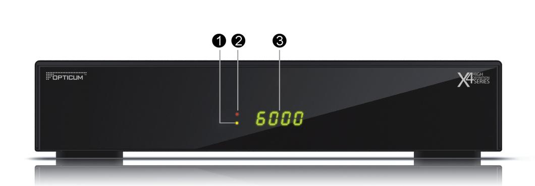 3. Cechy urządzenia DVB-S/DVB-S2 (MPEG-II/ MPEG-IV/ H.264) DiSEqC 1.0/1.1/1.2/1.