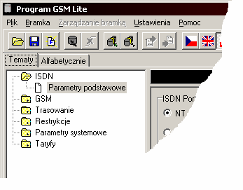 6. Instrukcja uŝywania programu ISDN GSM Lite 6.1.