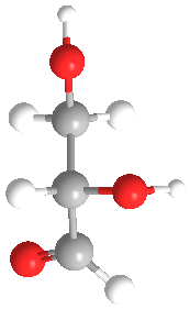 Monosacharydy - izomeria Sposób rysowania wzorów Fishera dla enancjomerów aldehydu