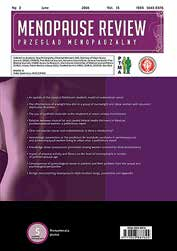 Menopause Review/Przegląd Menopauzalny 2017; 16, 1A menopause review/ Przegl d Menopauzalny 2017; 16, 1A Official journal of the Polish Menopause and Andropause Society Editor-in-Chief Tomasz