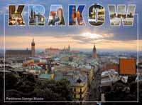 Kraków w akwareli i w fotografii 14 kartki foto B6