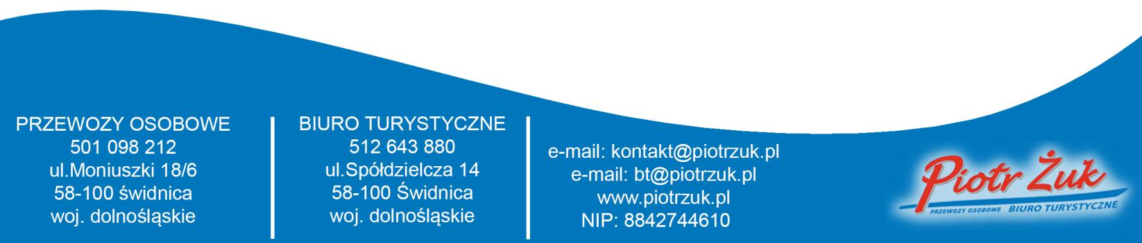 Zapewniamy: przejazd autokarem w obie strony i dojazdy do wyjść na trasy piesze, miejscowy przewodnik we Lwowie, miejscowy przewodnik na trasach górskich, opieka osoby z biura organizatora, 7