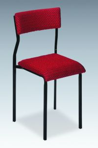 Załącznik nr 1/4 do SIWZ Krzesło szkolne tapicerowane (materiał kolor zielony lub bordowy do uzgodnienia)