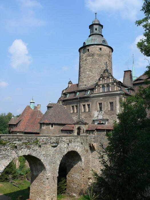 Widok na fosę