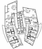 Fot. 7. Dystrykt Dubai Marina (www. dubaimazadatonline. com) zespole, poddanych kontroli jednego operatora hotelowego. W Dubaju powstaje obecnie projekt najwyższego budynku mieszkaniowego świata.