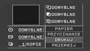 80 Podłączanie drukarki UWAGI Jeśli obrazu nie można wydrukować, pojawi się symbol. Zaleca się zasilanie kamery poprzez zasilacz. Więcej informacji można odnaleźć w instrukcji obsługi drukarki.