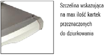 Urządzenia, maszyny biurowe 8.4 Bindownice 8 C110 Bindownica grzebieniowa C110 Bindownica grzebieniowa, prosta budowa, profesjonalne użycie. Jednorazowo dziurkuje 15 arkuszy (80 g/m²).