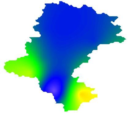 Zmiany w średniorocznym stężeniu SO 2 na terenie woj. śląskiego w latach 2011-2015 przedstawiono na rys. N.