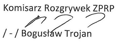 1. Zobowiązuje się kluby do bezwzględnego przestrzegania Zasad rozgrywek młodzieżowych ZPRP obowiązujących w sezonie 20