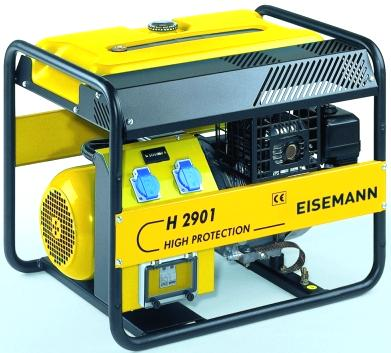 EISEMANN H2901 HIGH PROTECTION IP 54 Elektryczna moc 1~ (cos 0,8) VA 2500 Elektryczna moc 1~ kw 2,0 Napi cie 1~ V 230 Maksymalny pr d 1~ A 10,9 Pr d 1~ (Schuko) A 10,9 Maks.