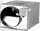 Cennik 2011 Wentylatory do kana³ów okr¹g³ych RPR (katalog strona: 40-4) Wielobiegowy promieniowy wentylator kana³owy Obudowa wykonana z tworzywa sztucznego (PA6) w kolorze przydymionej bieli (RAL