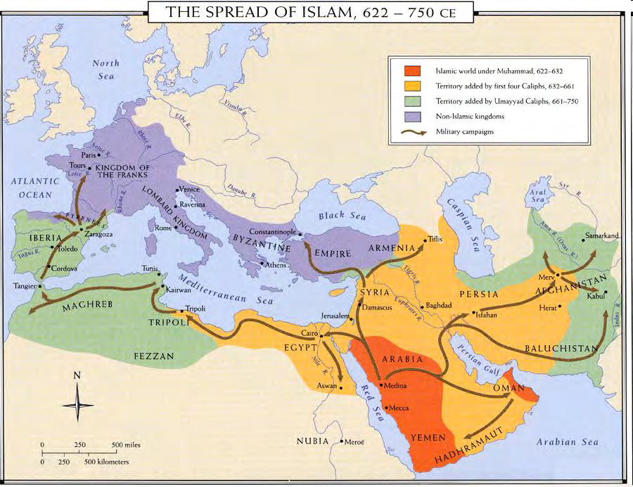 Islam Persja, Mezopotamia,