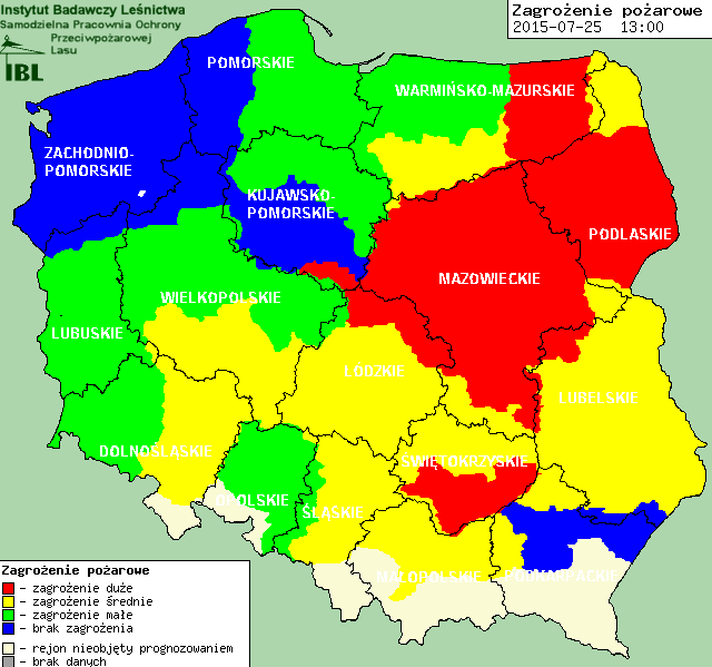 ZAGROŻENIA ŚRODOWISKA Wyniki pomiarów zanieczyszczeń powietrza za minioną dobę [w µg/m 3 ] na automatycznych stacjach WIOŚ w Warszawie Skala jakości powietrza INFORMACJE HYDROLOGICZNO -