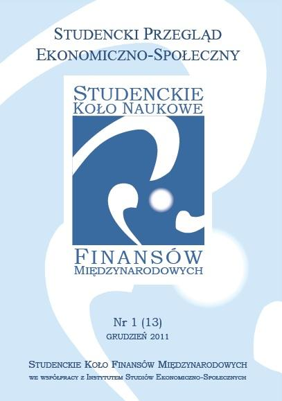 Studencki Przegląd Ekonomiczno-Społeczny Przesłanie prac Stworzenie studentom możliwości prezentacji swoich analiz i badań w postaci artykułów naukowych Przesyłać prace mogą także studenci