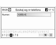 System audio-nawigacyjny 183 Uruchomienie prowadzenia po trasie Wybrać Start nawigacji, aby rozpocząć prowadzenie po trasie do wyświetlonego adresu.