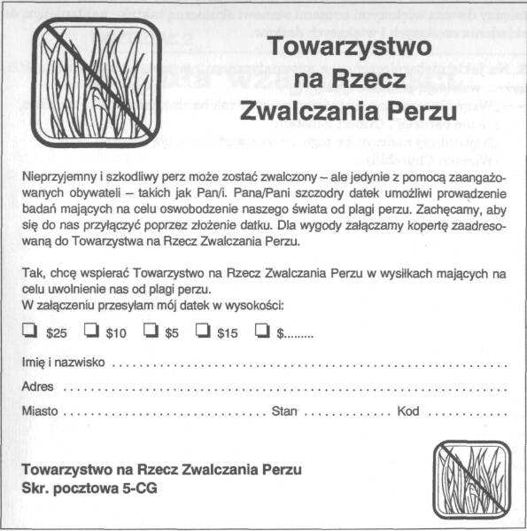 Ulotka nawołująca do złoŝenia datku Rysunek 1.5 Pytania na myślenie 1. Wyobraź sobie, Ŝe jesteś adwokatem reprezentującym kobietę, która złamała sobie nogę w sklepie i wnosi o 10 tyś.