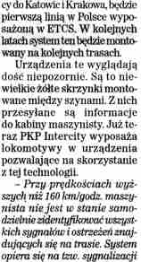 Dziennik Polski Kraków 26.11.2012 Analizy ekonomiczne w działaniach UOKIK Najmniejsza dysproporcja pomiędzy siłą rynkową PKP, a konkurentami występowała przy zestawieniu udziałów rynkowych wg.