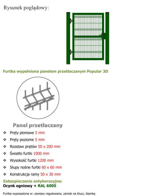 FURTKA 1szt.