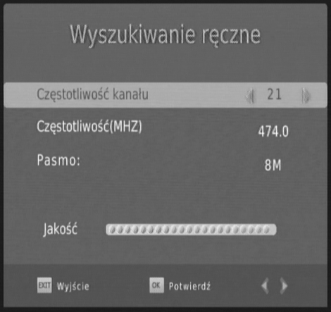 Wyszukiwanie automatyczne Wyszukaj i zapisz programy automatycznie. Ta opcja kasuje wcześniej zapisane kanały. 1.