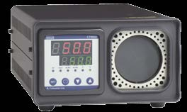 Technologia kalibracji Przenośne kalibratory temperatury Elektroniczne kontrolery zapewniają w sposób automatyczny, szybki i bez użycia cieczy wymaganą