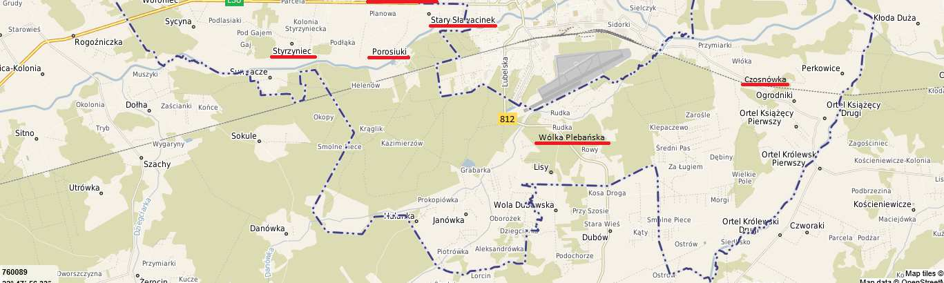 MOF Biała Podlaska ma powierzchnię 37 480 ha, w tym miasto 4 940 ha i gmina wiejska 32 540 ha. Na podstawie uchwały Nr IX/57/2015 Rady Gminy Biała Podlaska z dnia 25 sierpnia 2015 r.