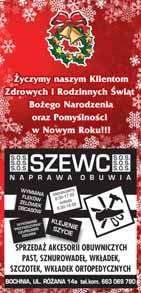 Nr 12 Grudzieñ 2011 5 INFORMACJE Ju nie bêd¹ gin¹æ?