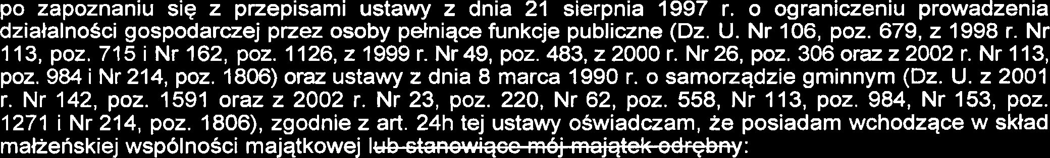 , -... sekretarra grniny,. PI...* 0 0....... Uwaga: 1 - Serock,, dnia 21-04-2016,....... (rniejscowos6) 1.