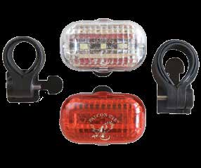 L-FN-5Z Zestaw lamp rowerowych Bicycle lights set