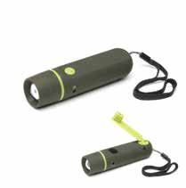 L-MD1W-GEKKO Latarka ładowalna z dynamo Rechargeable torch with