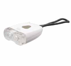 L-FN-2P-FLEA Lampa przednia Front light USB 2 LED 119 x 37 x 22 mm