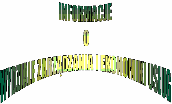 Adres: Wydział Zarządzania i Ekonomiki Usług ul. Cukrowa 8, 71-004 Szczecin http://www.wzieu.pl Dziekanat studia dzienne fax (091) 482 30 86, tel.