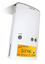regulacji temperatury: 10-3 C 80x130x30 2 baterie АА Zakres regulacji temperatury: 10-3 C 80x130x30 2 (1) A 300x86x60 230V AC/24V AC Maks.