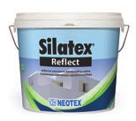 IZOLACJA I OSZCZĘDZANIE ENERGII Silatex Reflect Refleksyjna elastomerowa powłoka hydroizolacyjna do ścian zewnętrznych i elewacji, o wysokim współczynniku odbicia promieniowania słonecznego i