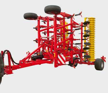 Sztywne kultywatory zaczepiane SYNKRO 3030 / SYNKRO 3530 Kompaktowa rama jest znakiem firmowym SYNKRO serii 1020.
