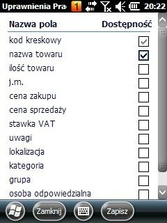 Pracownik Osoba w głównej mierze korzystająca z aplikacji, posiada prawa ustalone przez Administratora. Zmienne prawa dostępu obejmują zdefiniowanie danych widocznych przez Pracownika.